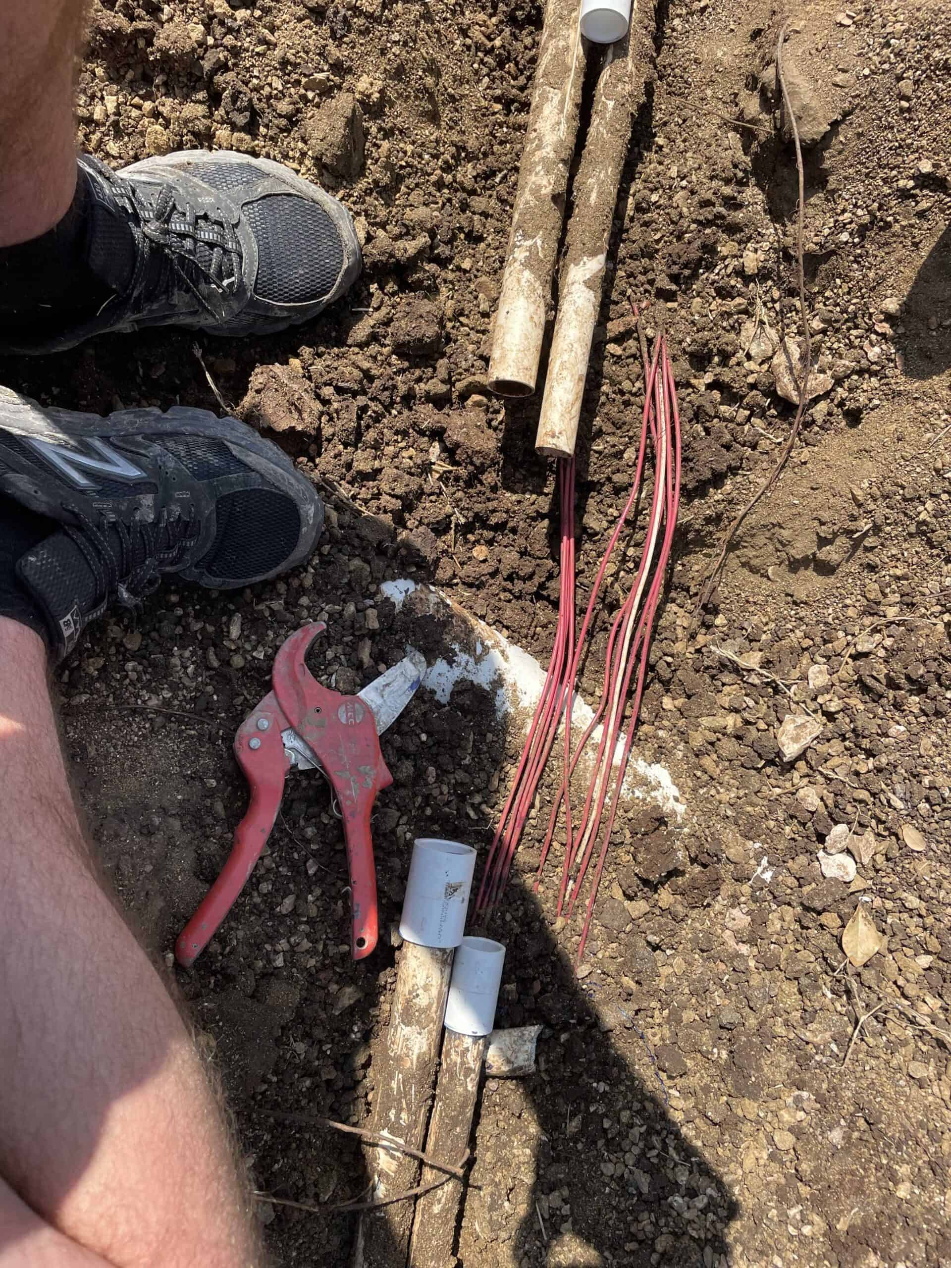 Leverage leak detection for efficient irrigation repairs and system maintenance