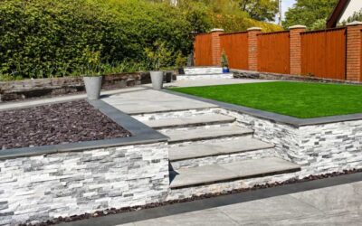 Landscape Design for Outdoor Living Spaces with Integrated Irrigation