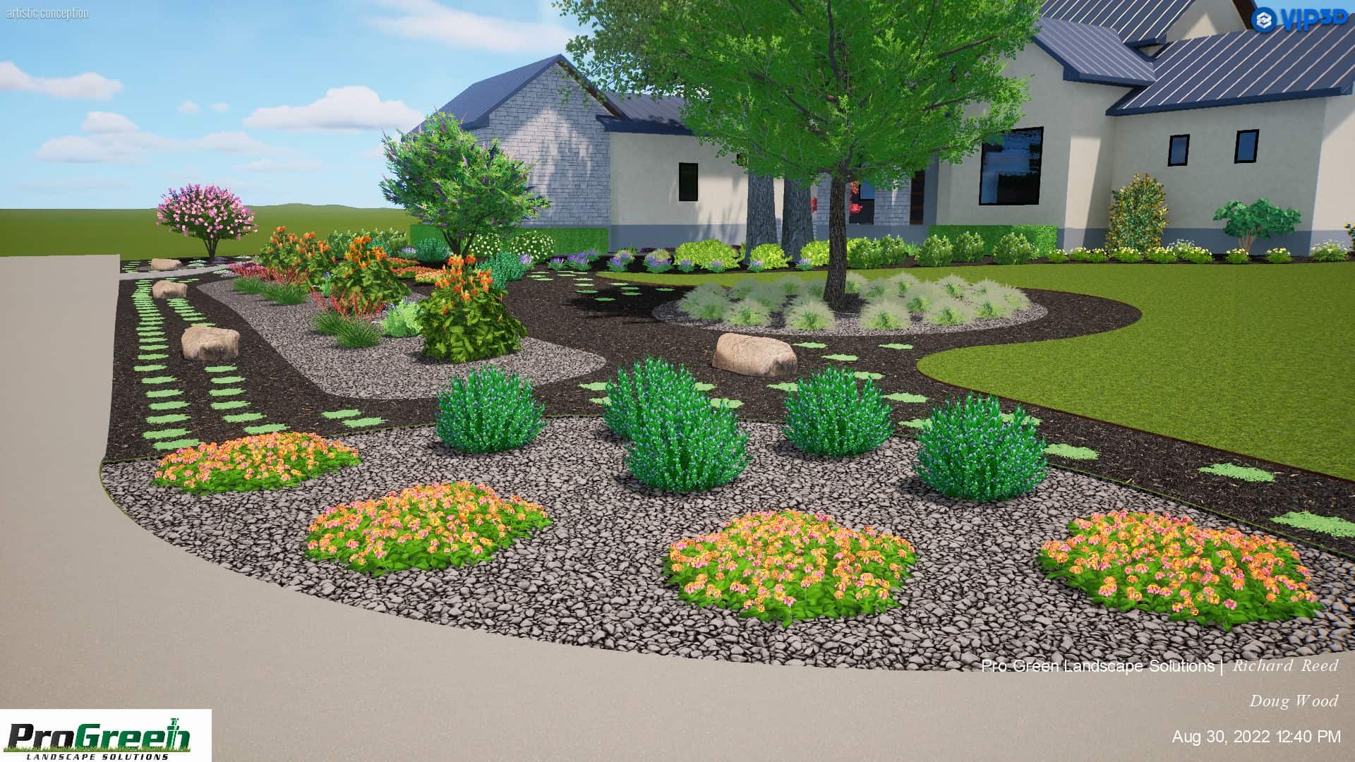 professional landscape design services for lawns in Austin, Round Rock, and Cedar Park, TX 