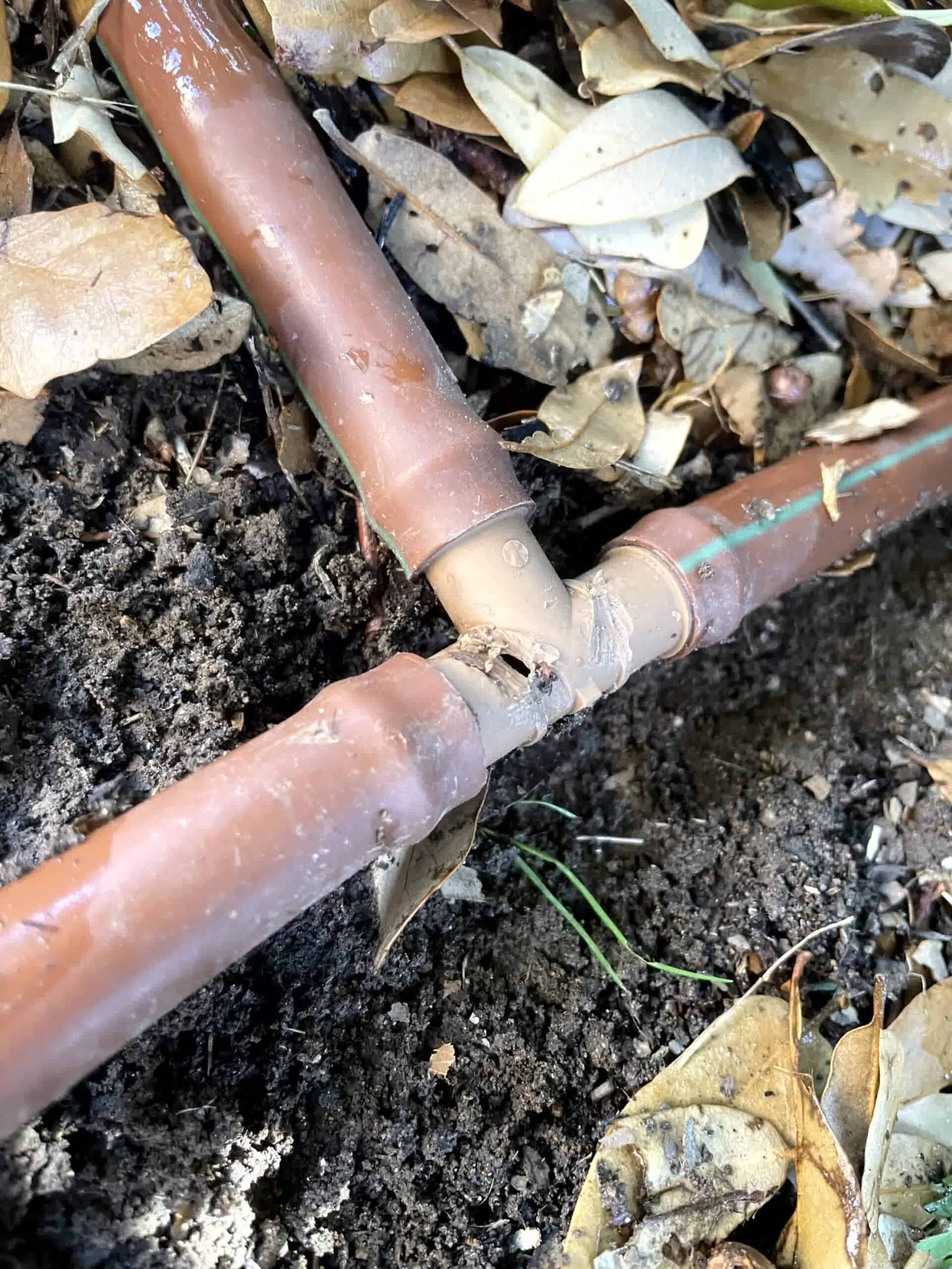 Leaky valves and pipes are a hidden irrigation repair need. 