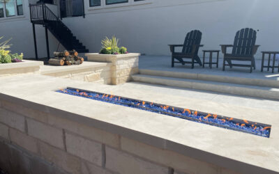 Custom Firepit Installation by Pro Green Landscape Solutions in Austin, TX