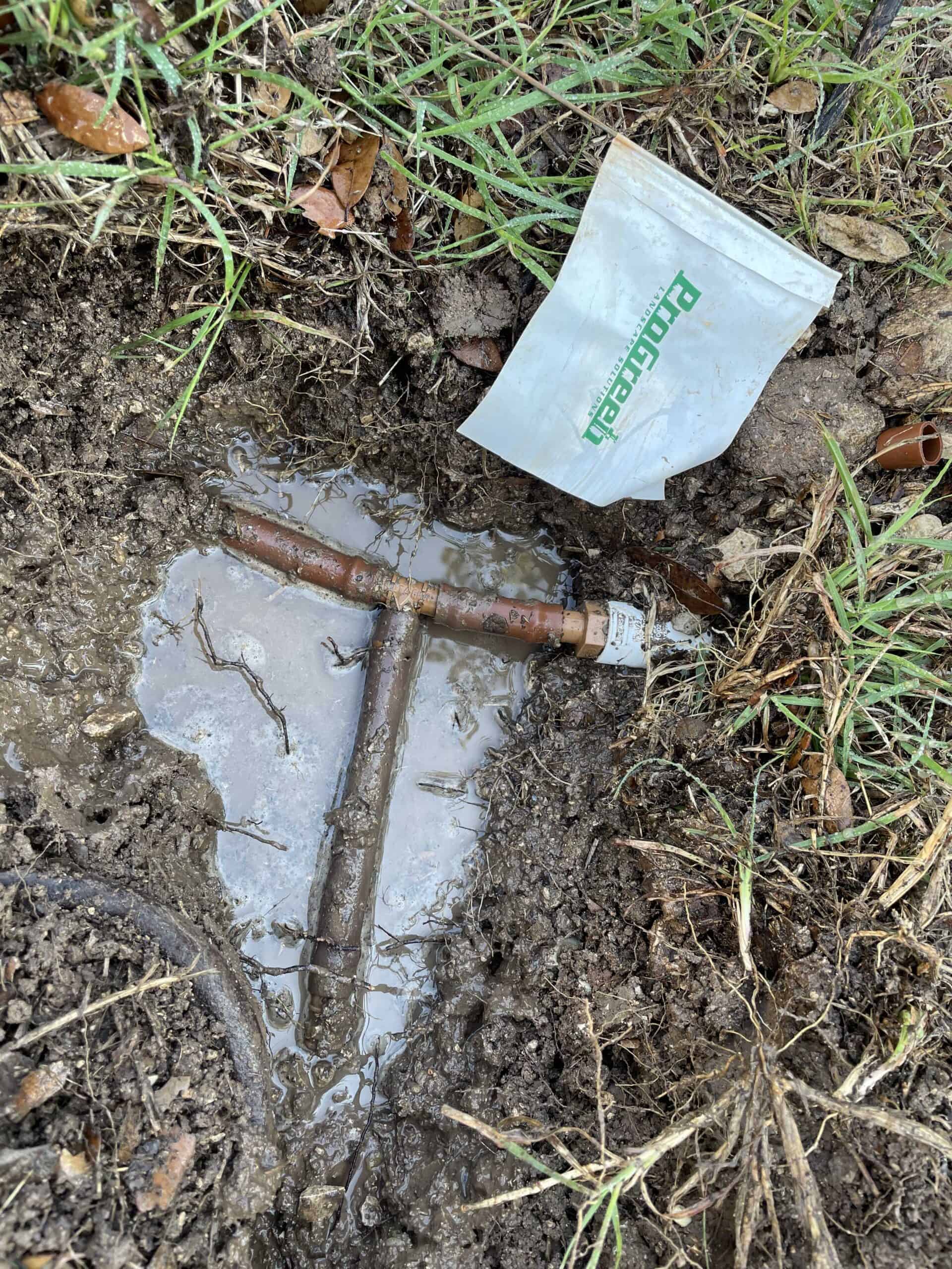 A missing valve in your irrigation system can require professional leak detection services