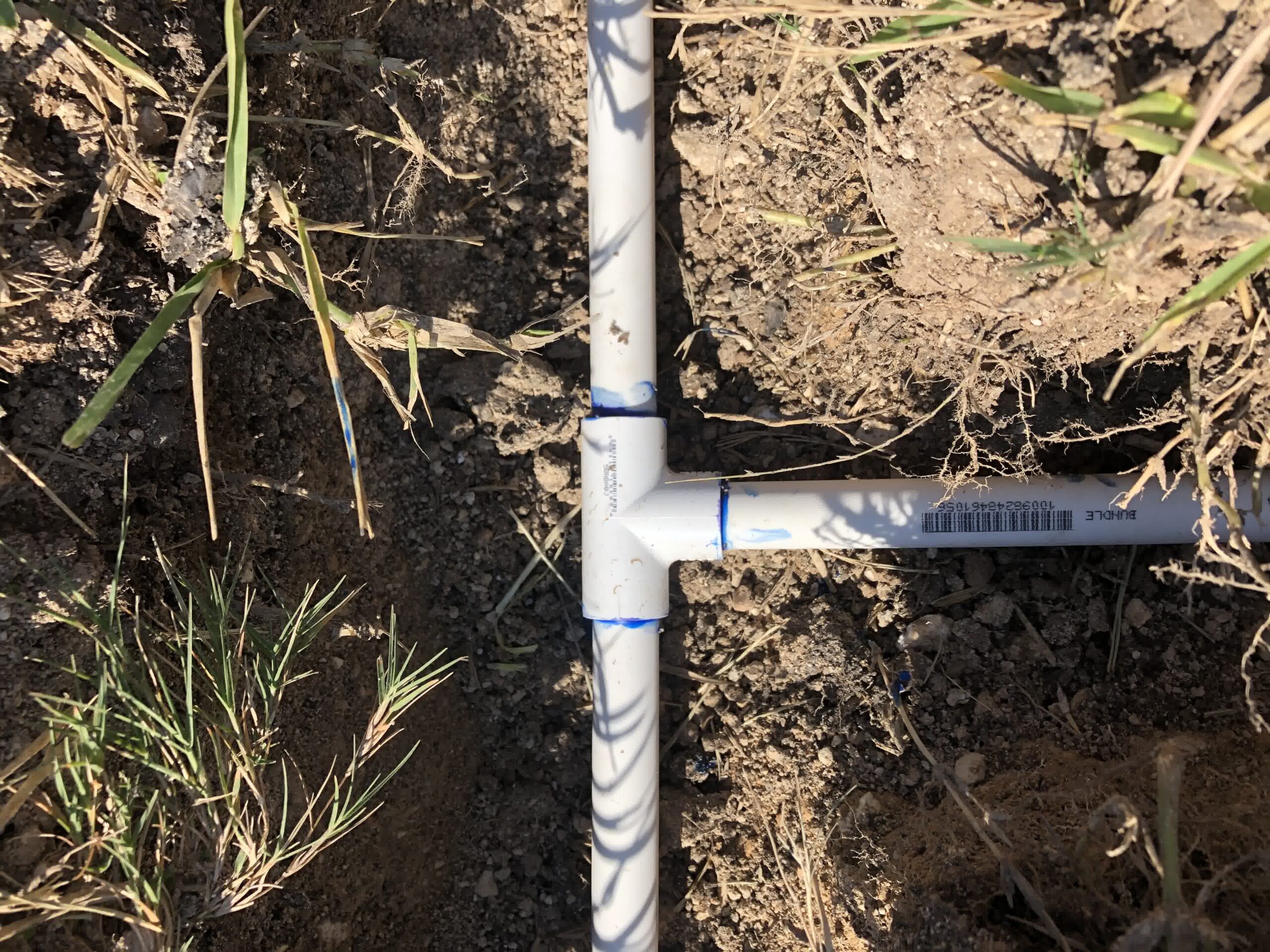 A repaired pipe leak done by our professional crew.
